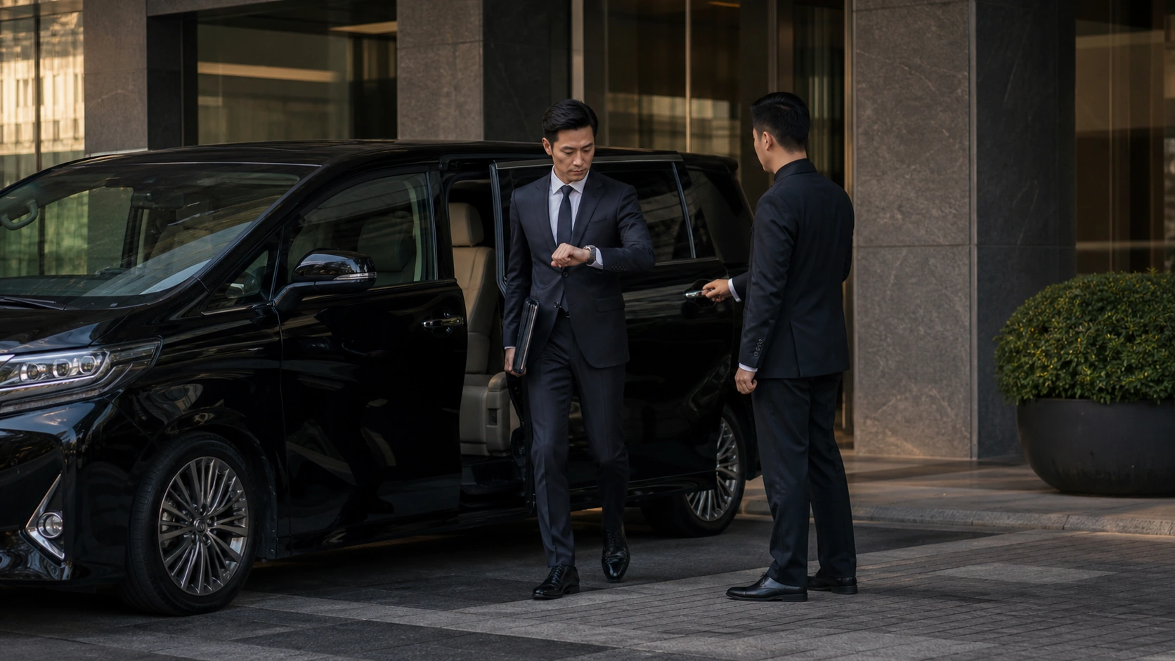 行程示例：深圳至香港商务接待，多点行程从容衔接